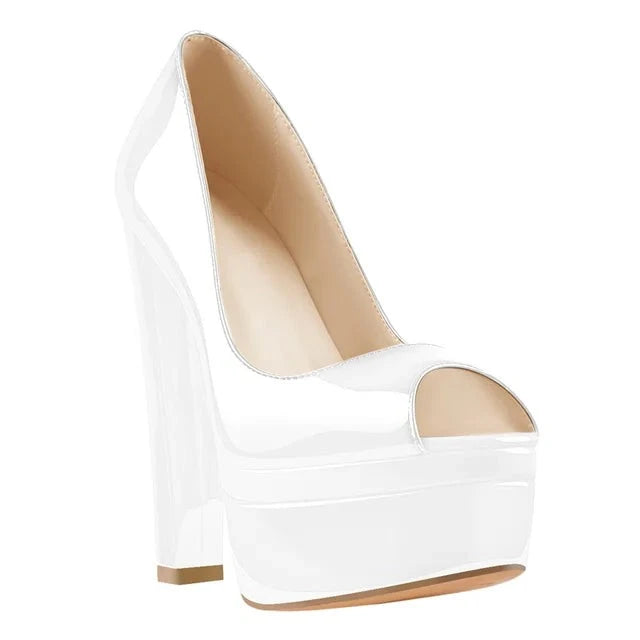 Zapatos Queen Quina (Blanco)