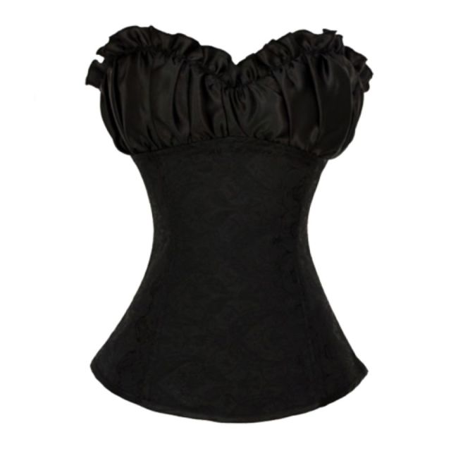 Corset Drag Carmen (Negro)
