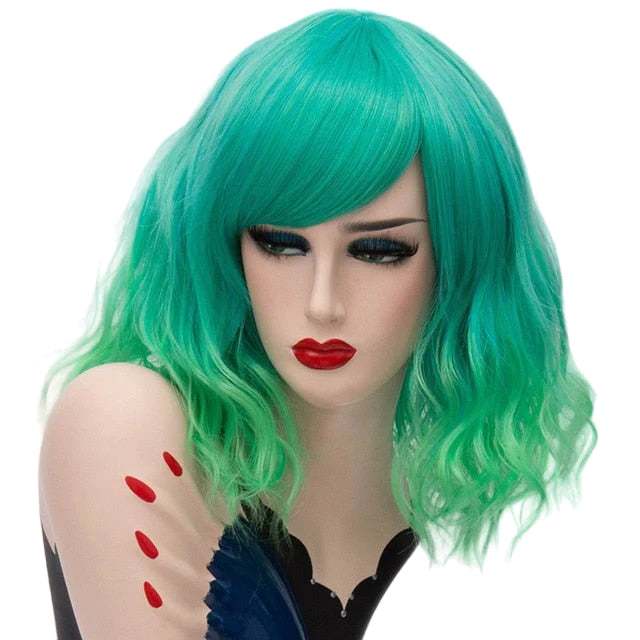 Peluca Queen Mulan (Verde claro)