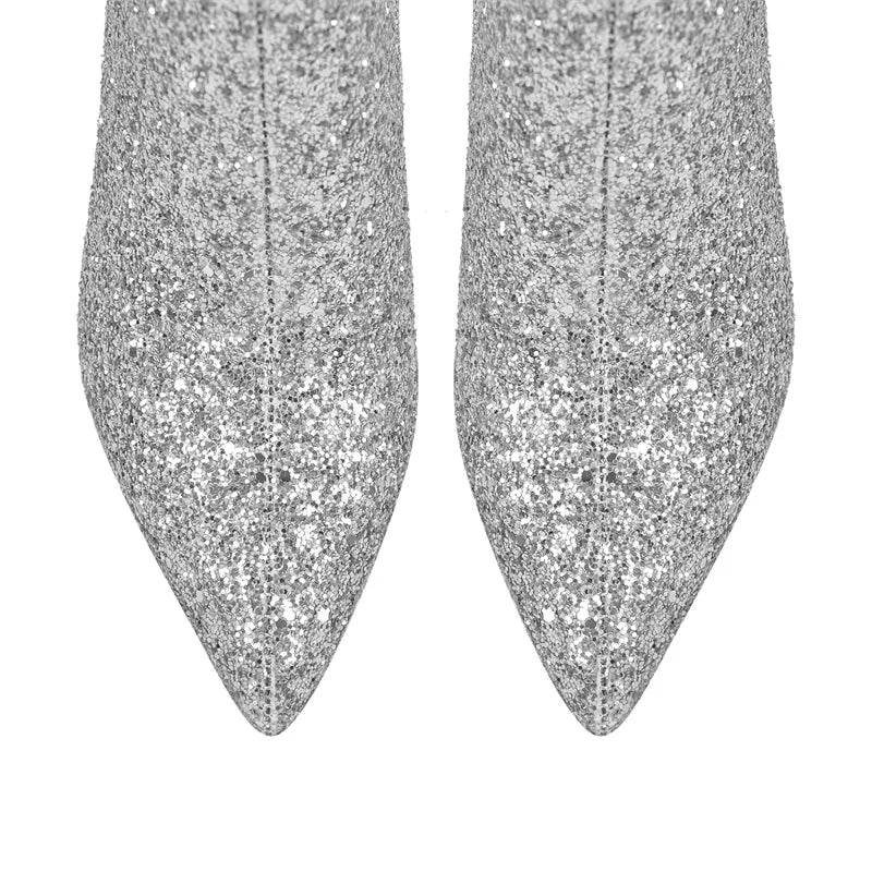 Botas Queen Purppur (Plateado)