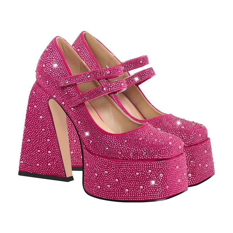 Zapatos Queen Rivars (Fucsia)