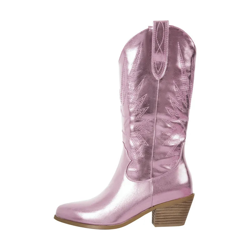 Botas Queen Preslar (Rosa)