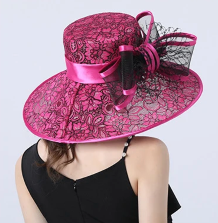 Sombrero Queen Santha (Fucsia)