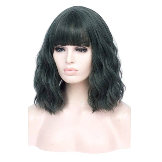 Peluca Queen Cleo (Verde oscuro)