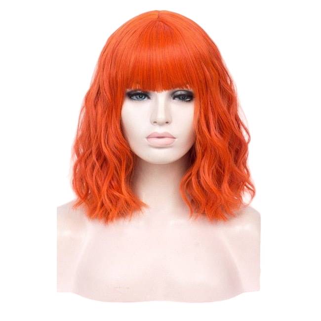 Peluca Queen Cleo (Naranja)