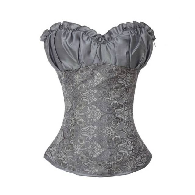Corset Drag Carmen (Plateado)