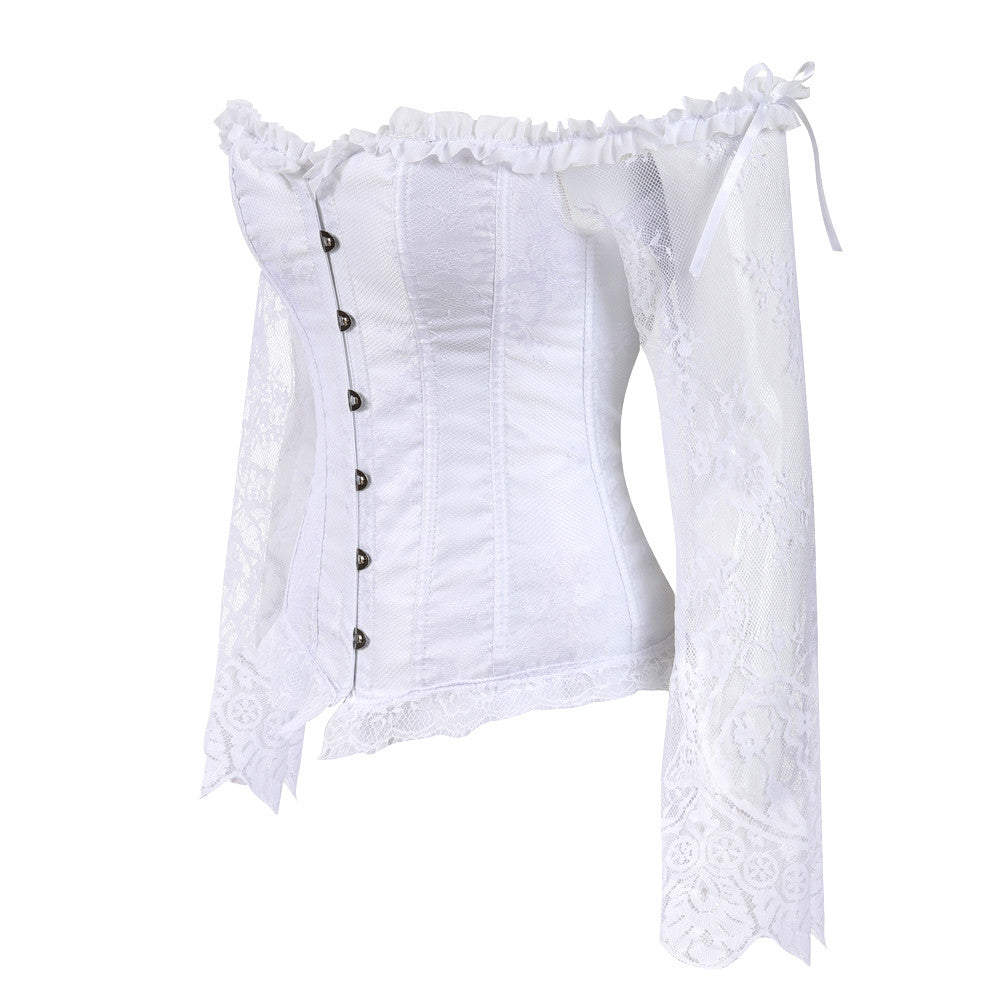 Corset Drag Forest (Blanco)