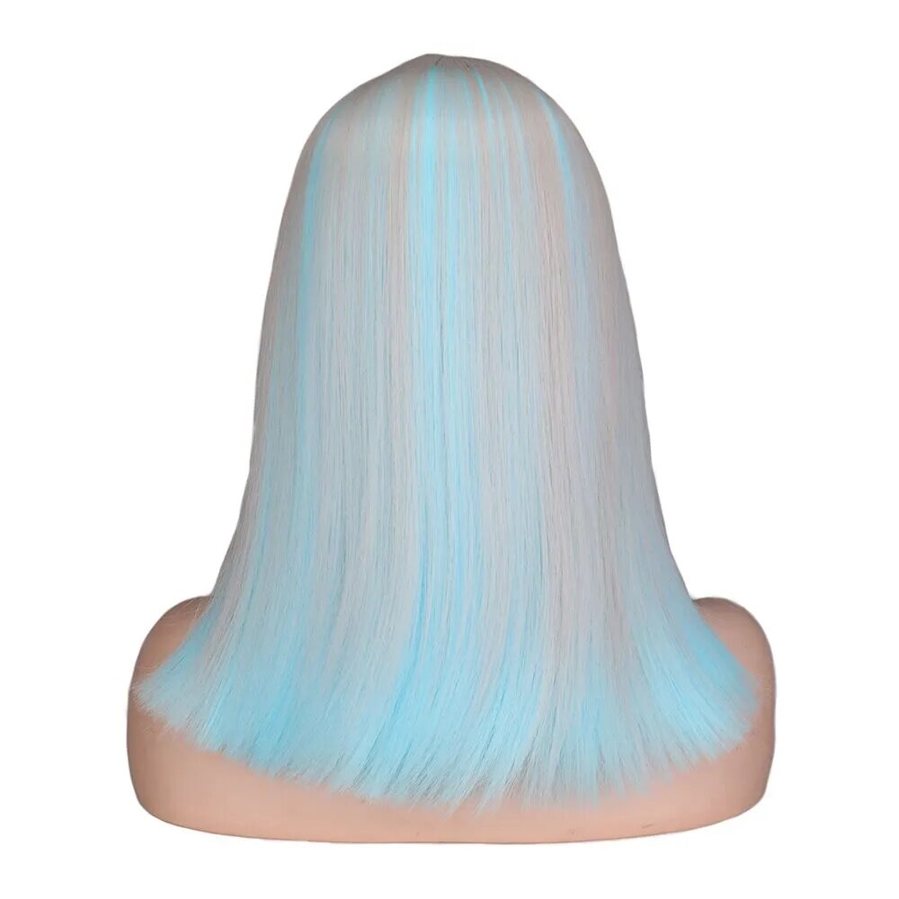 Peluca Queen Pauline (Azul mixto)