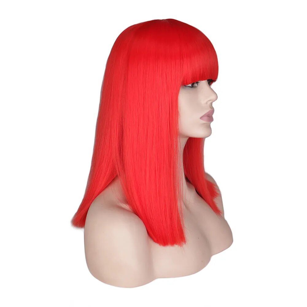 Peluca Queen Pauline (Rojo)