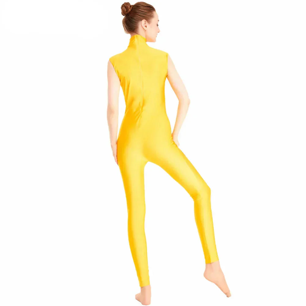 Mono de danza Queen Satin (Fuchsia)