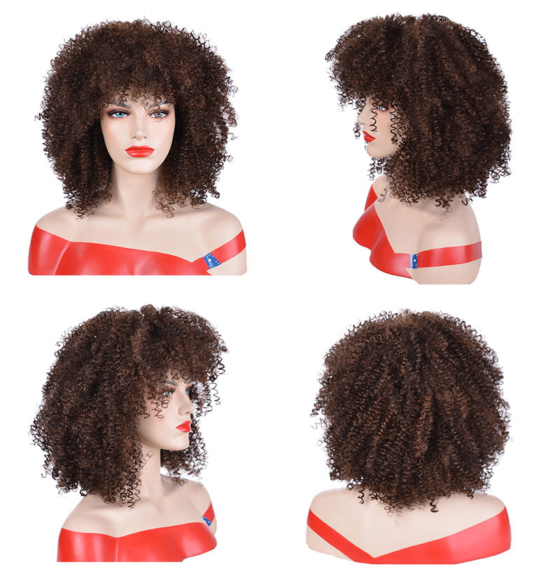 Peluca Queen Vogue (Marrón)