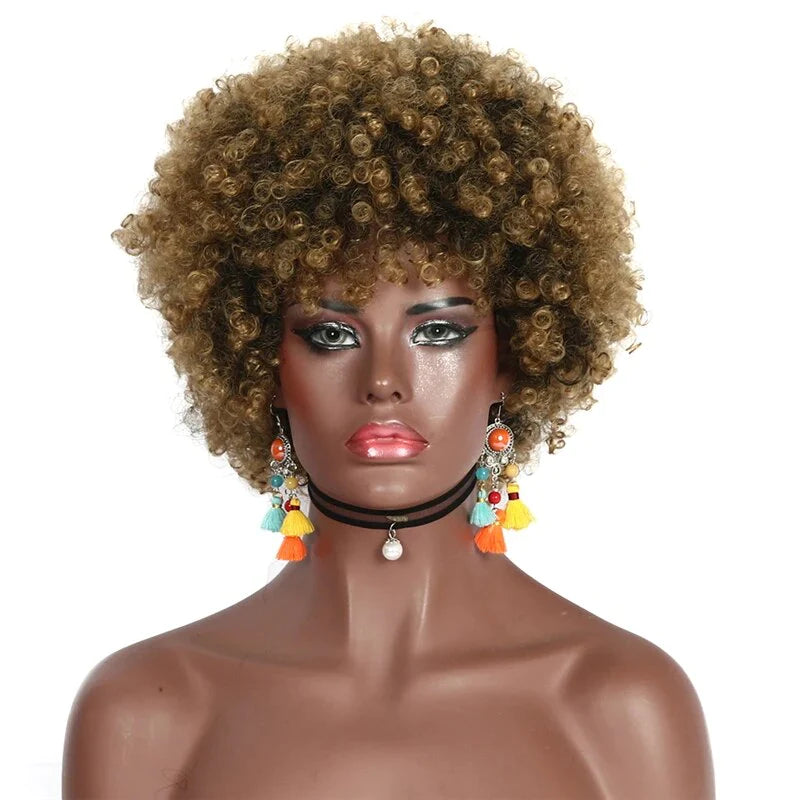 Peluca Queen Mola (Rubio oscuro)