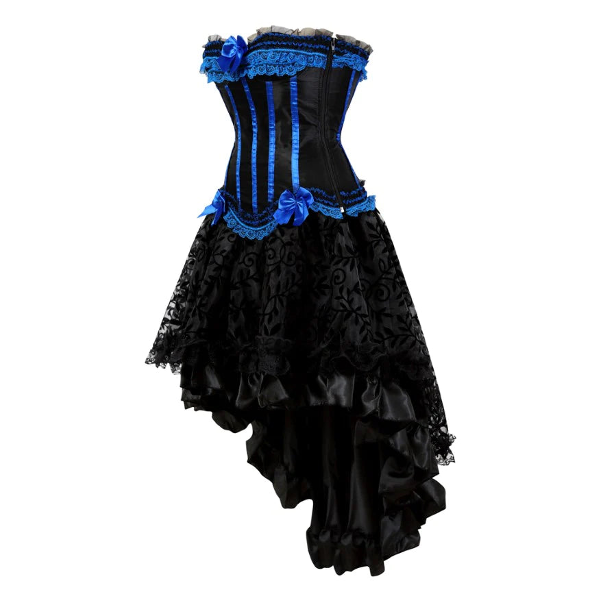 Vestido Corset Drag Pumba (Azul)