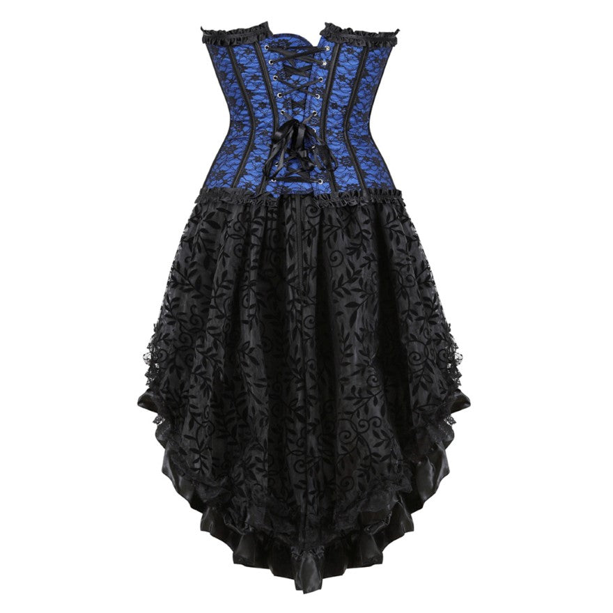 Vestido Corset Drag Bratislava (Azul)