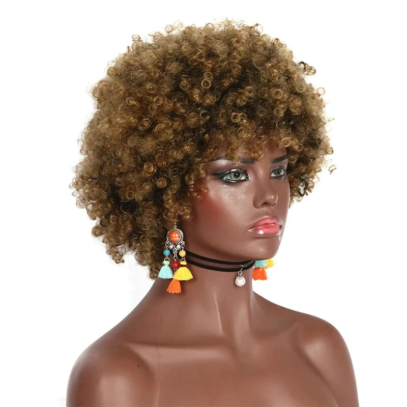 Peluca Queen Mola (Rubio oscuro)