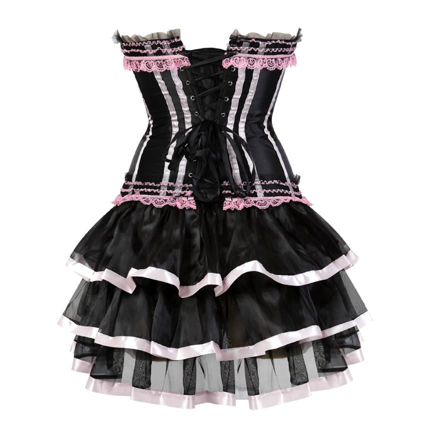 Vestido Corset Drag Timon (Rosa)