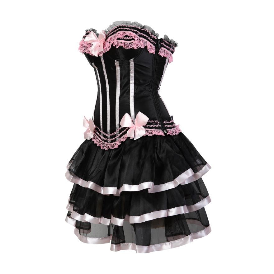 Vestido Corset Drag Timon (Rosa)