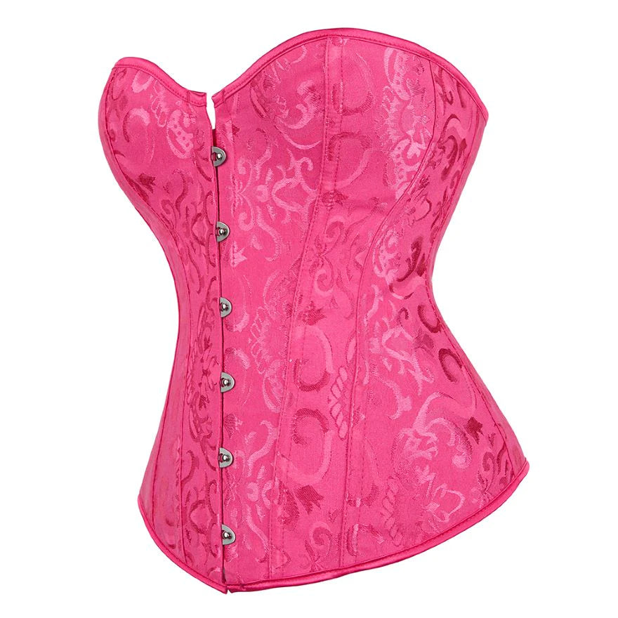 Corset Queen Ryanha (Rosa fuerte)