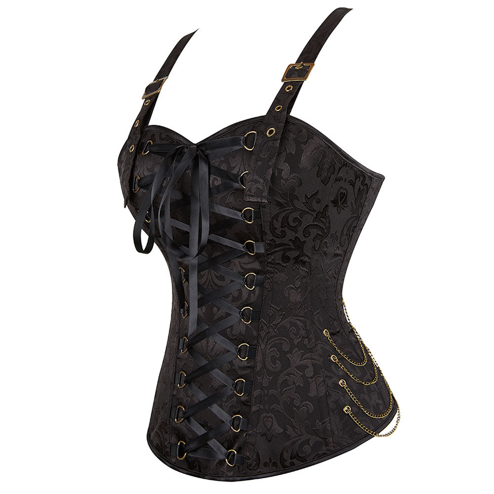 Corset Queen Hawren (Negro)