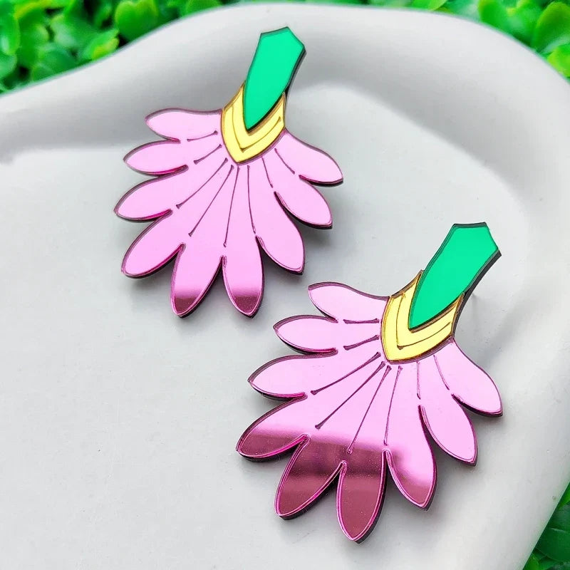 Pendientes de agujero Queen Flowers