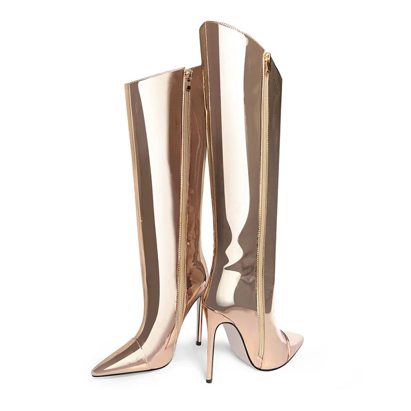 Botas Queen Skarla (Champagne)
