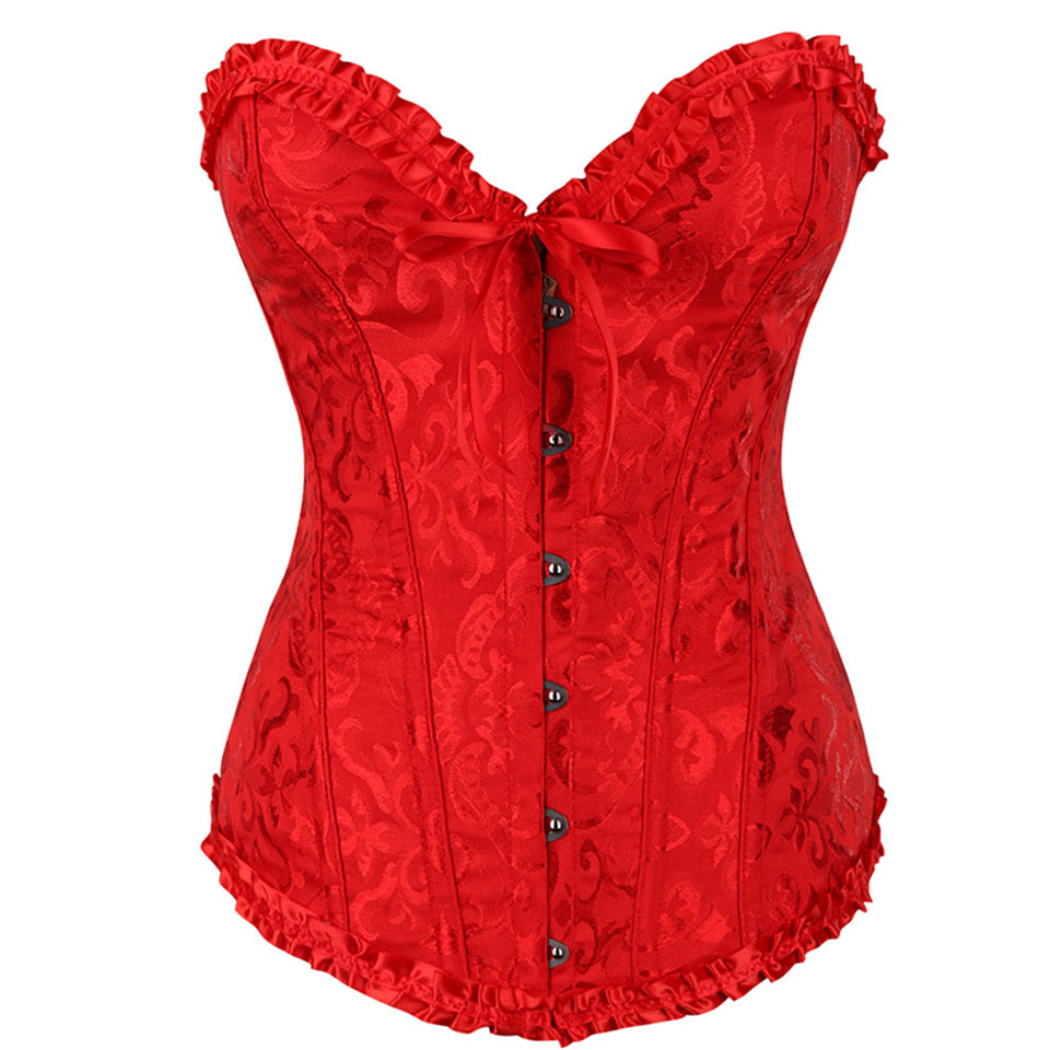 Corset Drag Fayette (Rojo)
