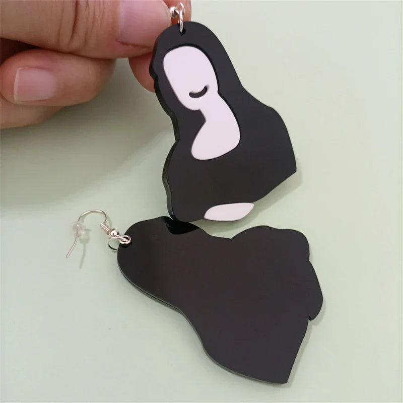 Pendientes de agujero Queen Monalisa