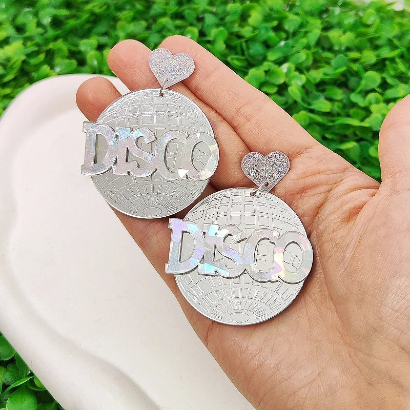 Pendientes de agujero Queen Disco