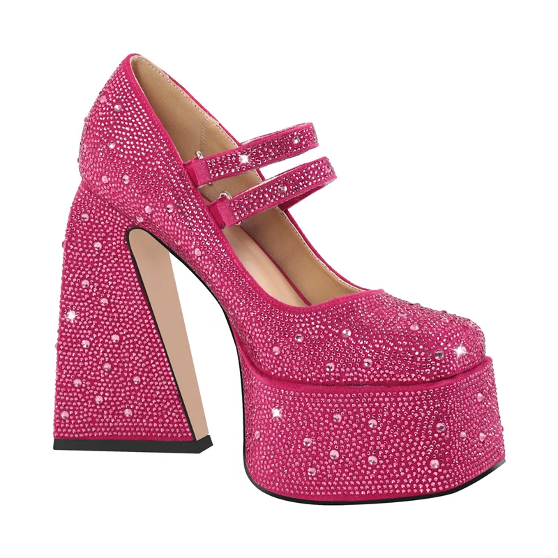 Zapatos Queen Rivars (Fucsia)