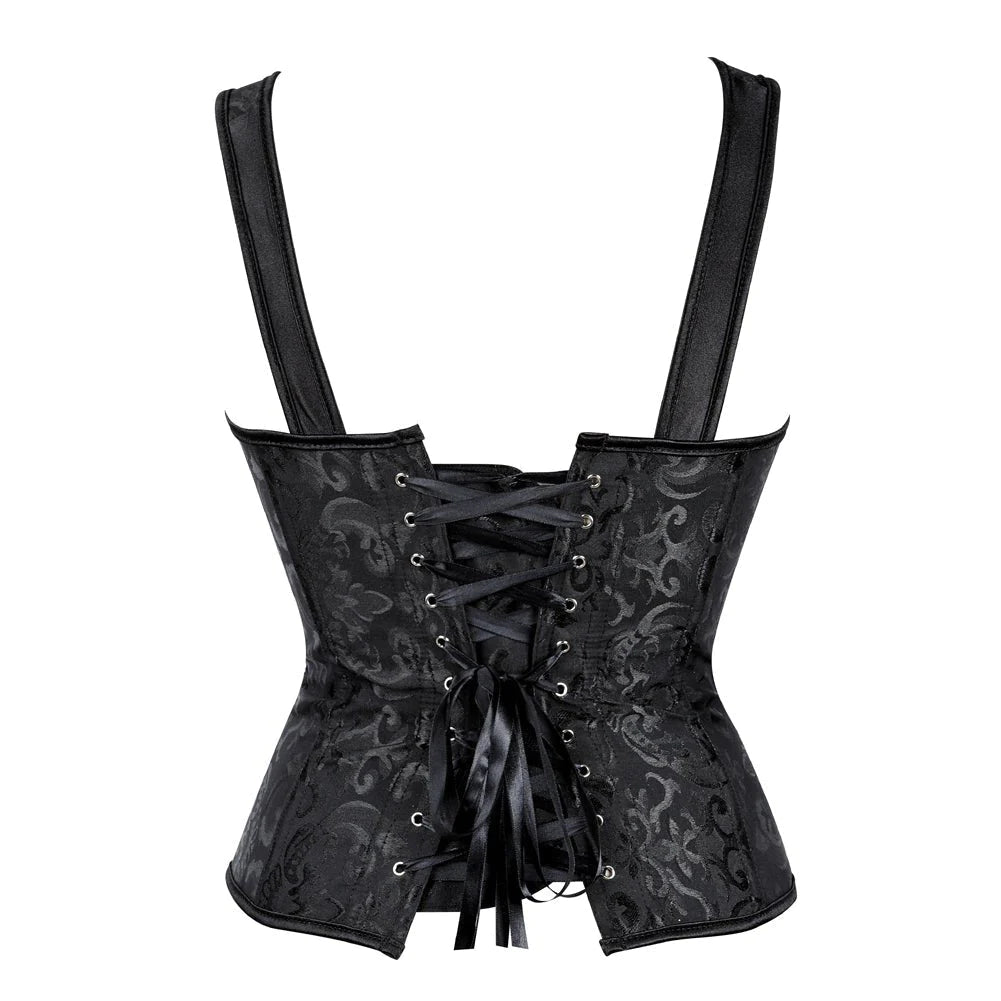 Corset Drag Milene (Negro)