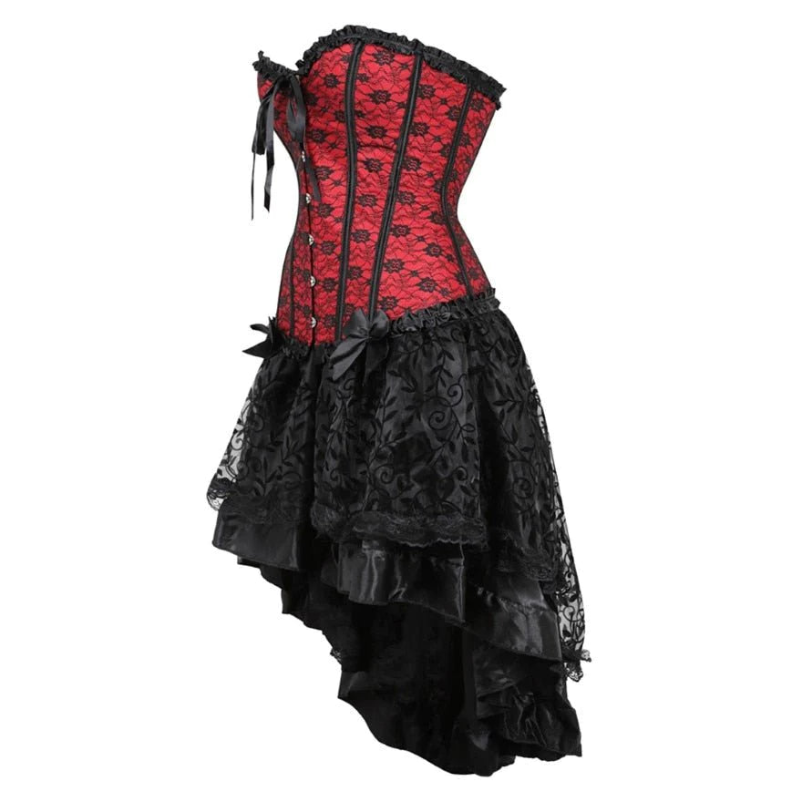 Vestido Corset Drag Bratislava (Rojo)