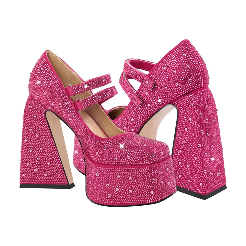 Zapatos Queen Rivars (Fucsia)