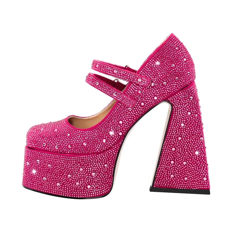 Zapatos Queen Rivars (Fucsia)