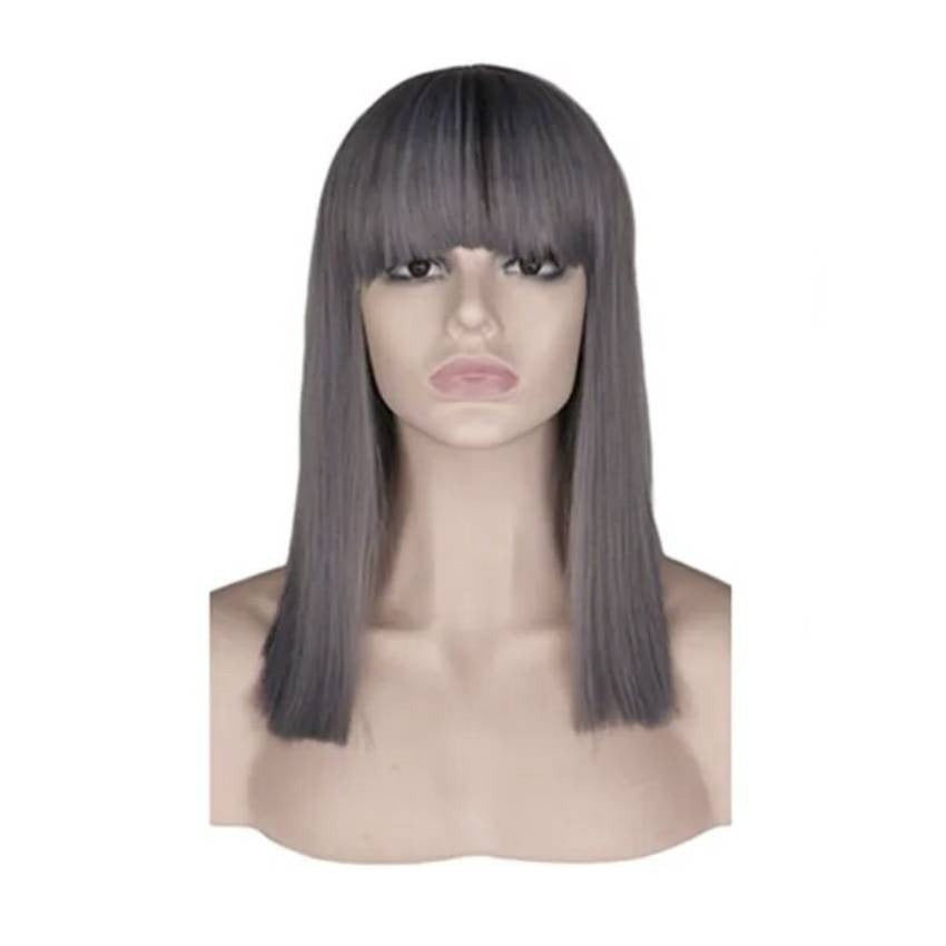 Peluca Queen Pauline (Gris mixto)