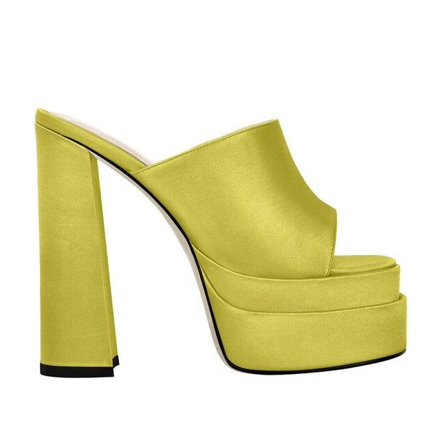 Sandalias Queen Jhonas (Amarillo)
