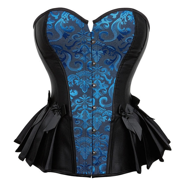 Corset Queen Rockinha (Azul)