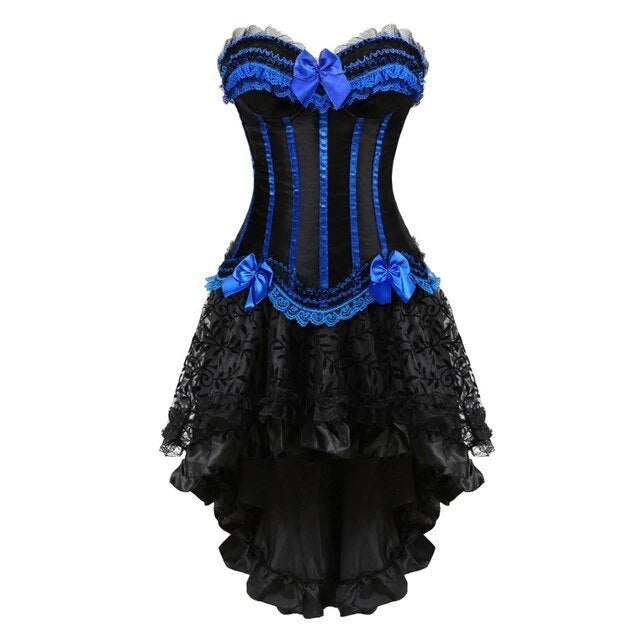 Vestido Corset Drag Pumba (Azul)