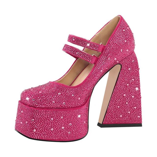 Zapatos Queen Rivars (Fucsia)