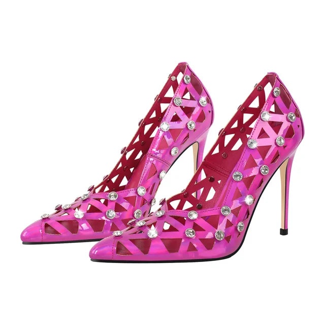 Zapatos Queen Thaxsa (Fucsia)