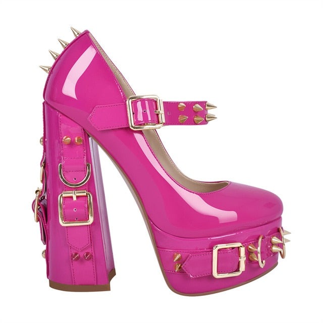 Zapatos Queen Pikkapinch (Fucsia)