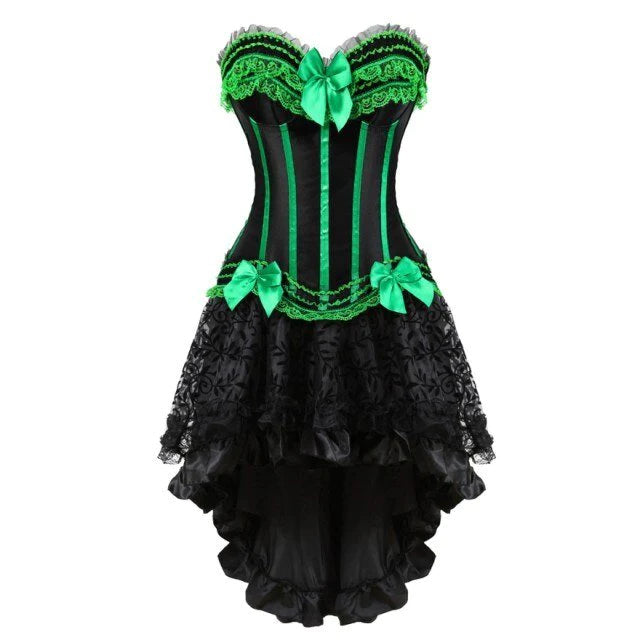 Vestido Corset Drag Pumba (Verde)