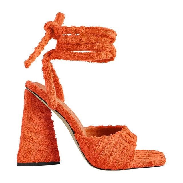 Sandalias Queen Pyrneas (Naranja)