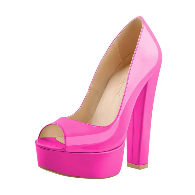 Zapatos Queen Quine (Fucsia)