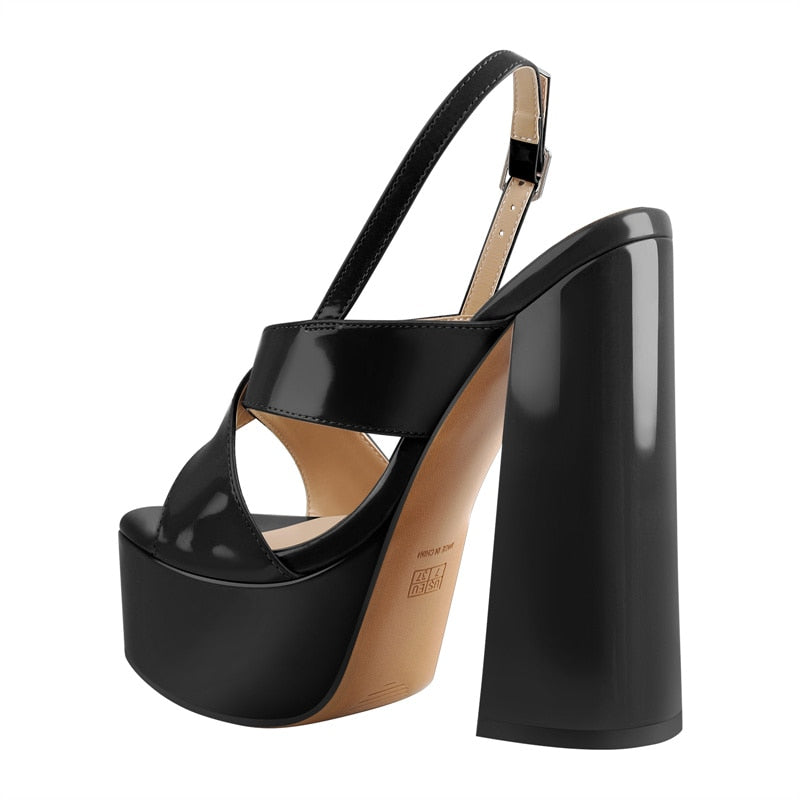Sandalias Queen Bhiowork (Negro)