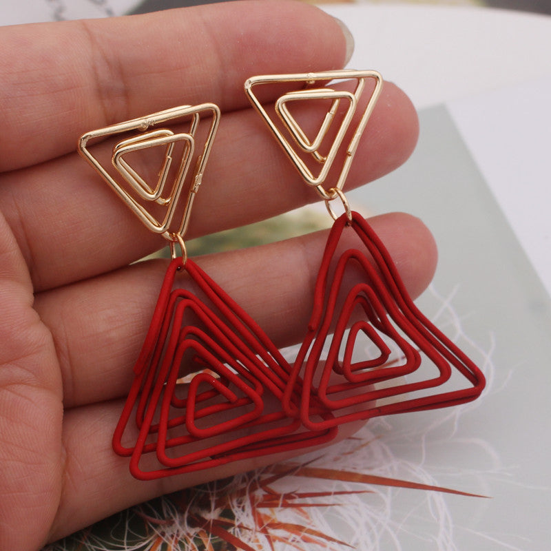 Pendientes de Agujero Queen Tringles (3 Colores)