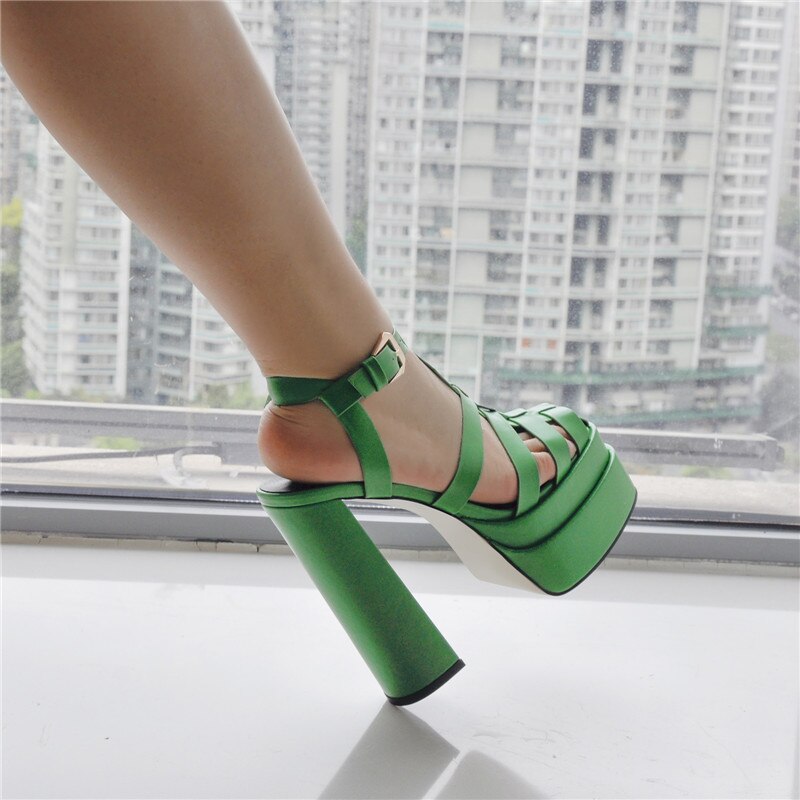 Sandalias Queen Anakin (Verde)