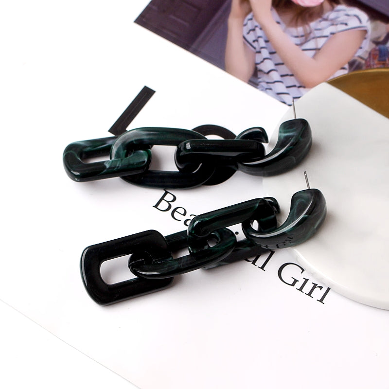 Pendientes de Agujero Queen Chainthy (3 Colores)