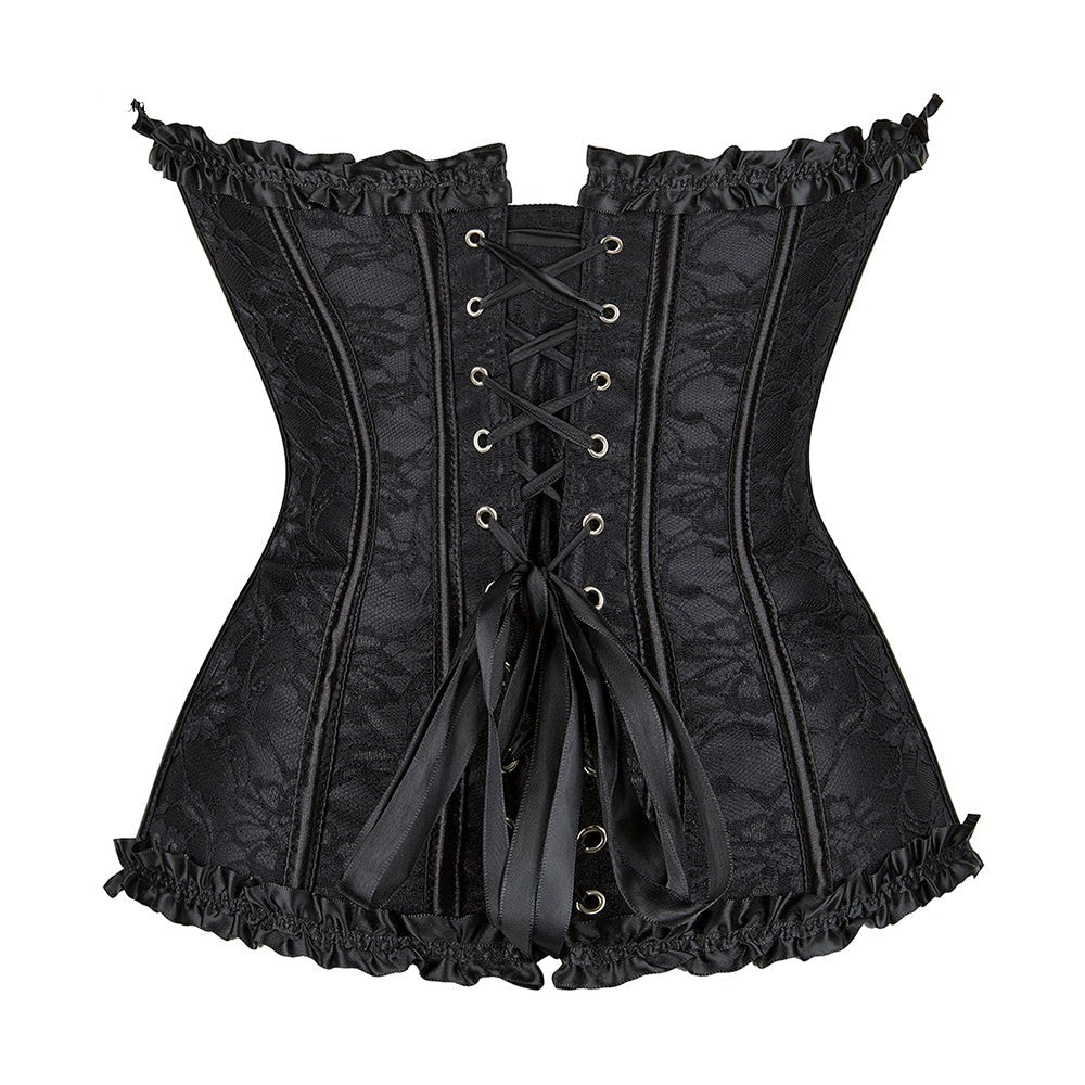 Corset Drag Afrodita (Negro)