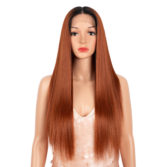 Peluca Queen Heels (Naranja)