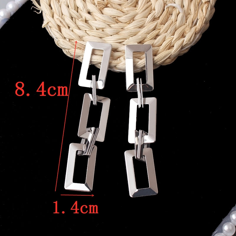Pendientes de Agujero Queen Chaine (2 Colores)